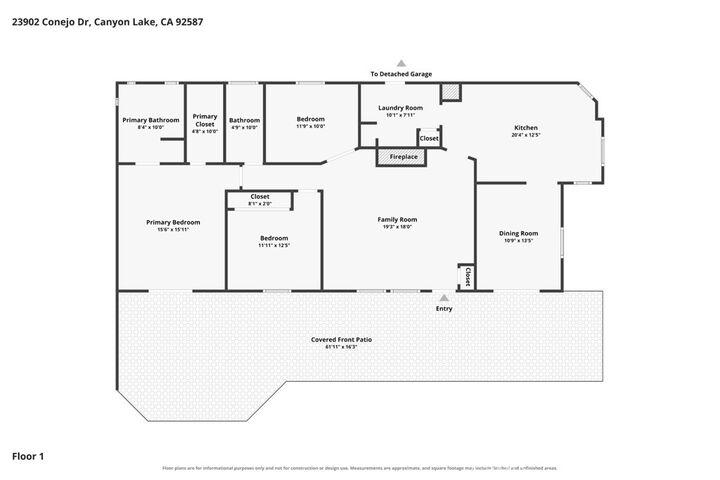 Property Photo: 23902 Conejo CA 92587
