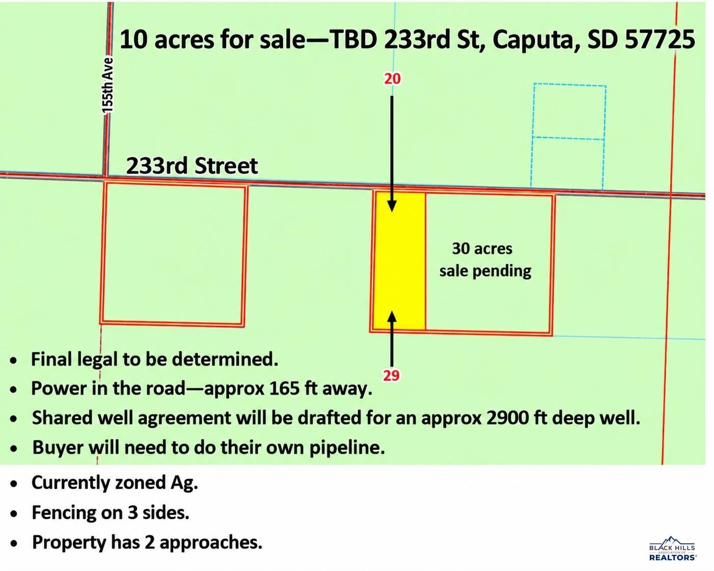 Property Photo:  Tbd 223rd  SD 57725 