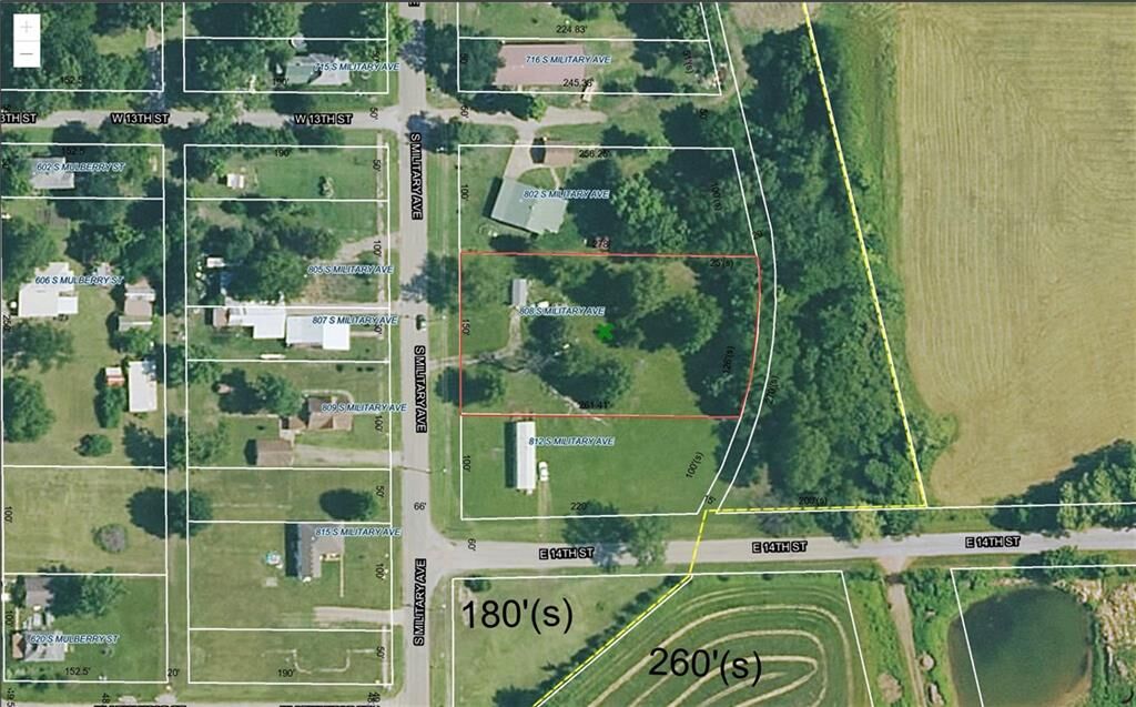 Property Photo:  808 Military Avenue  KS 66756 