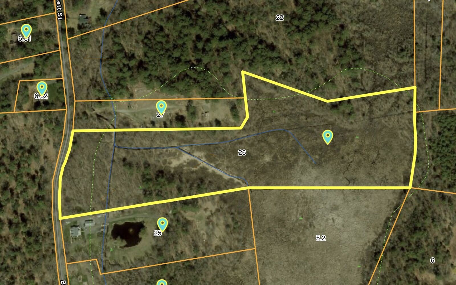 Property Photo:  Lot 2-B-26 Burnett Street  MA 01033 
