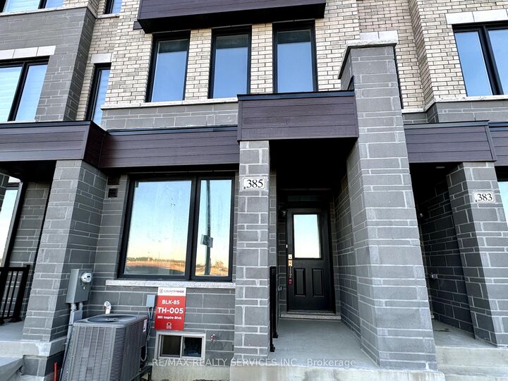 Property Photo: 385 Inspire Boulevard ON L6R 4E4