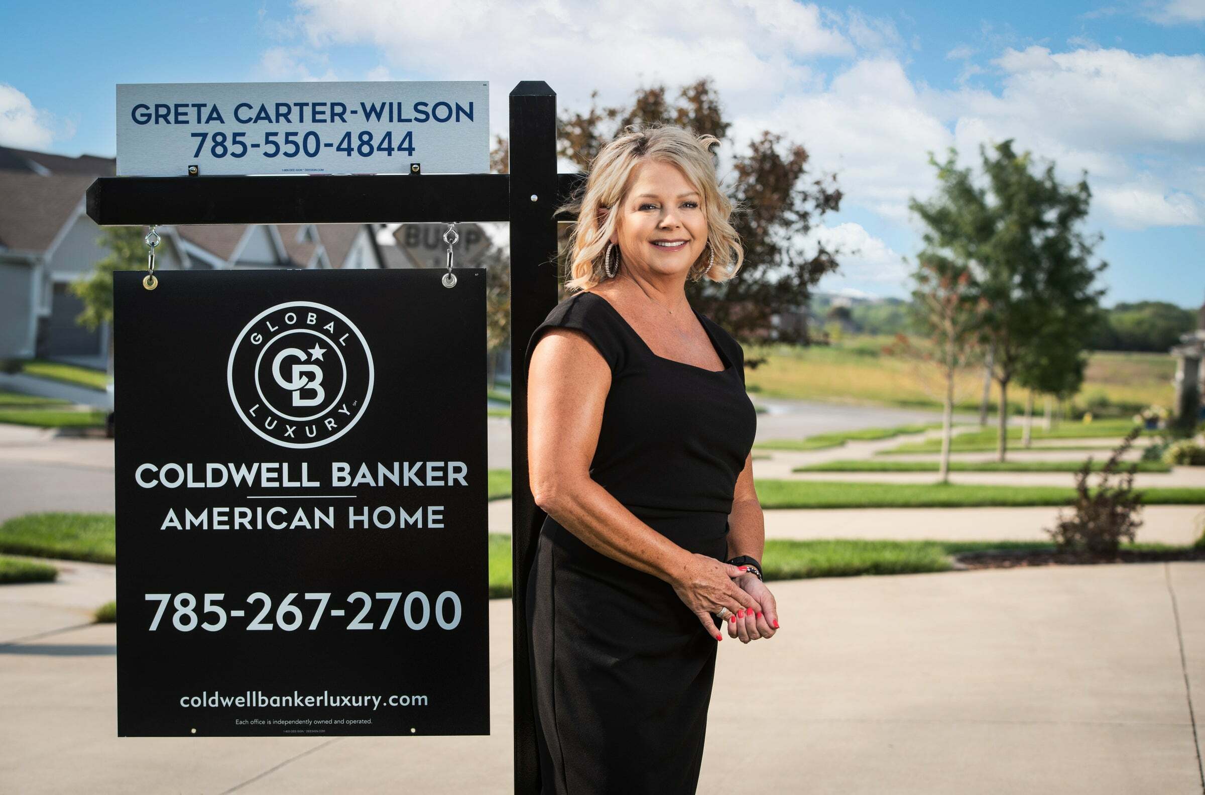 Greta Carter-Wilson, Real Estate Salesperson in Lawrence, American Home