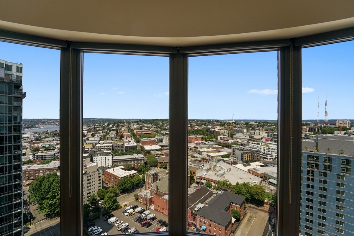 Property Photo: Great Room, View from 21G 1301 Spring St 21G  WA 98104 