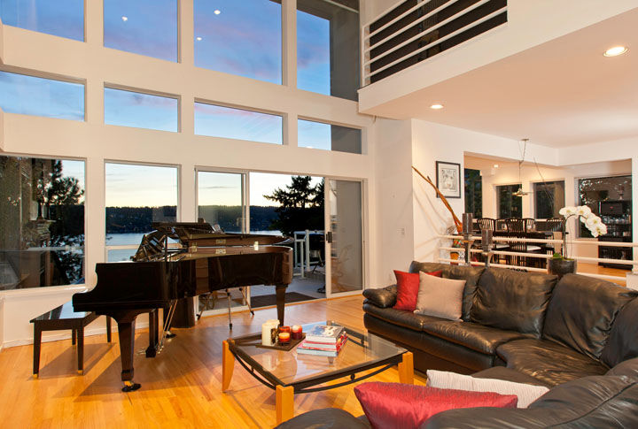 Property Photo: Living room 15219 61st Place NE  WA 98028 