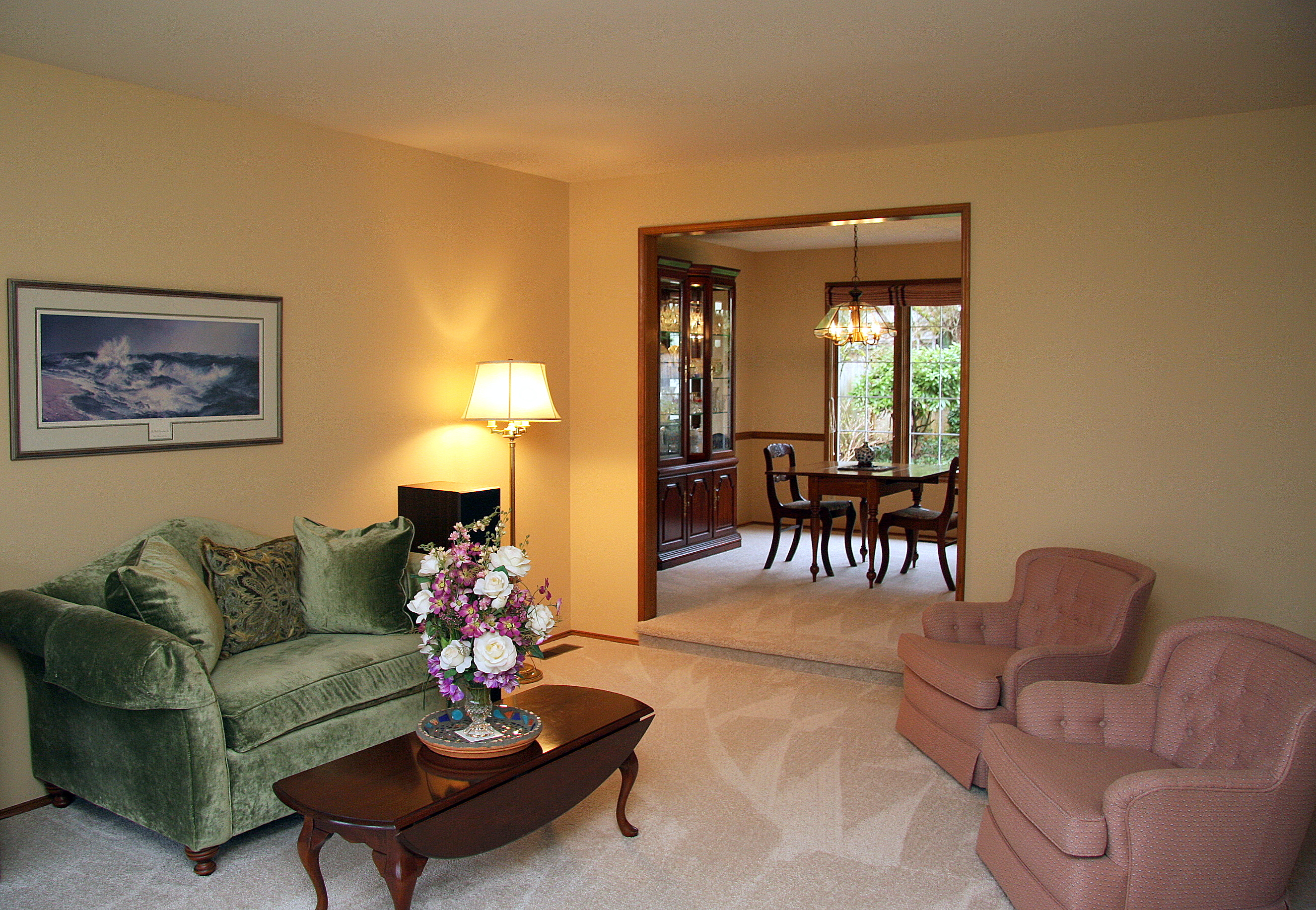 Property Photo: Living room & dining room 6019 143rd Ct NE  WA 98052 