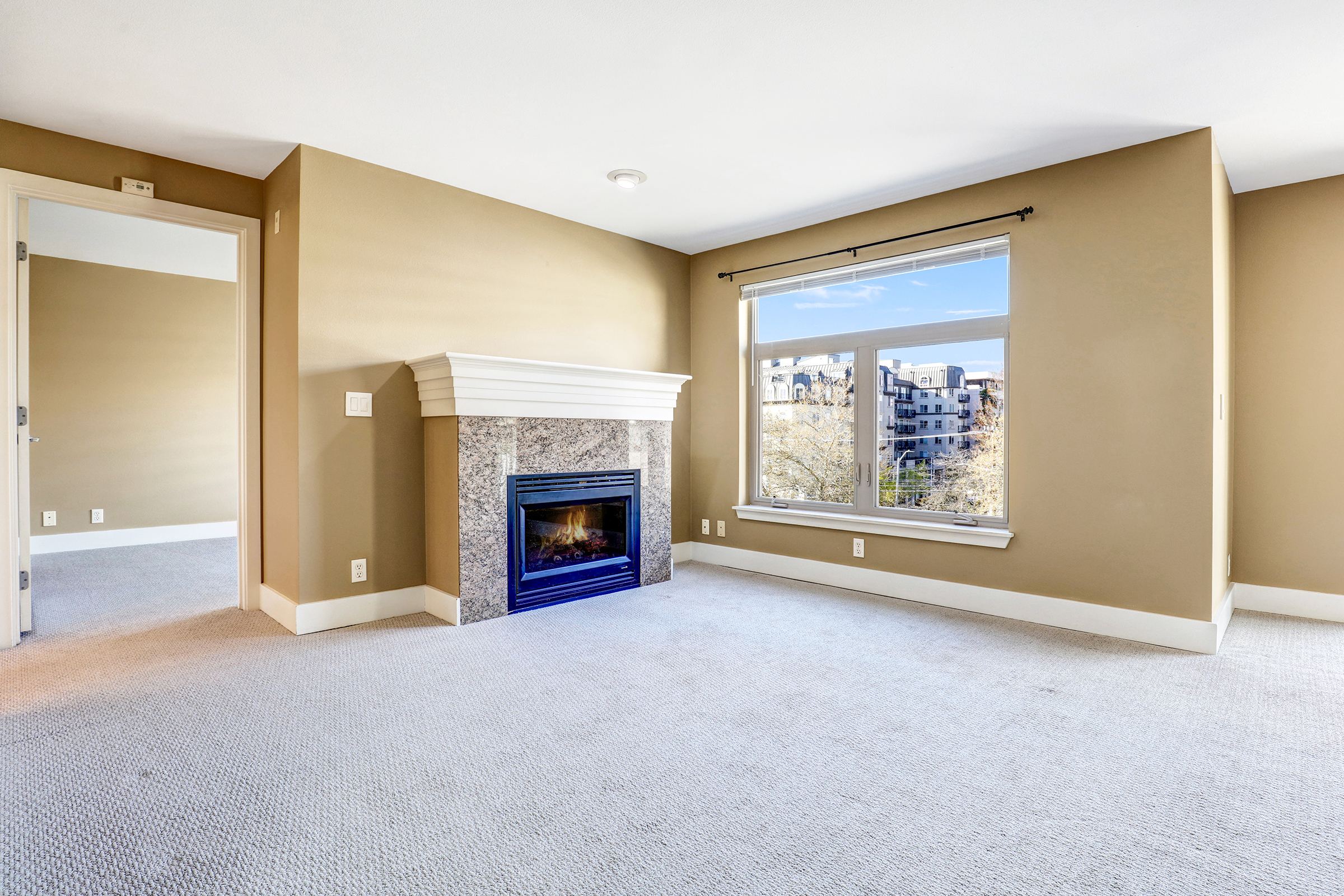 Property Photo: Living Room 120 1st Avenue W 404  WA 98119 