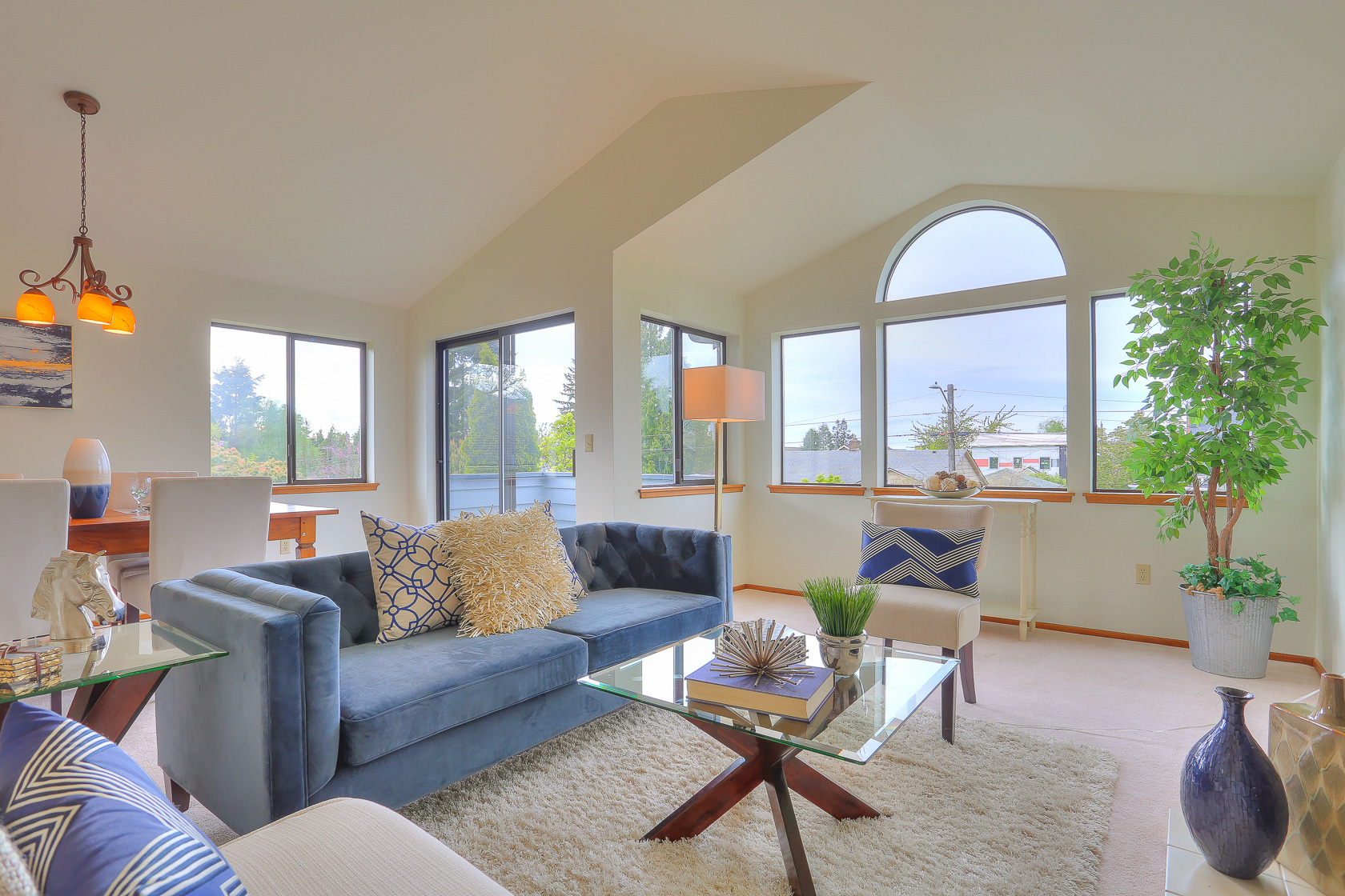 Property Photo: Living Room 2615 NW 86th St  WA 98117 