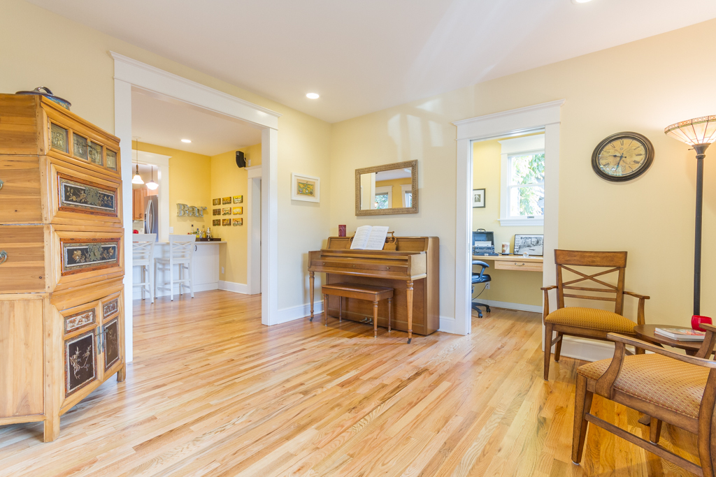 Property Photo: Office and entry 7314 25th Ave NW WA 98117