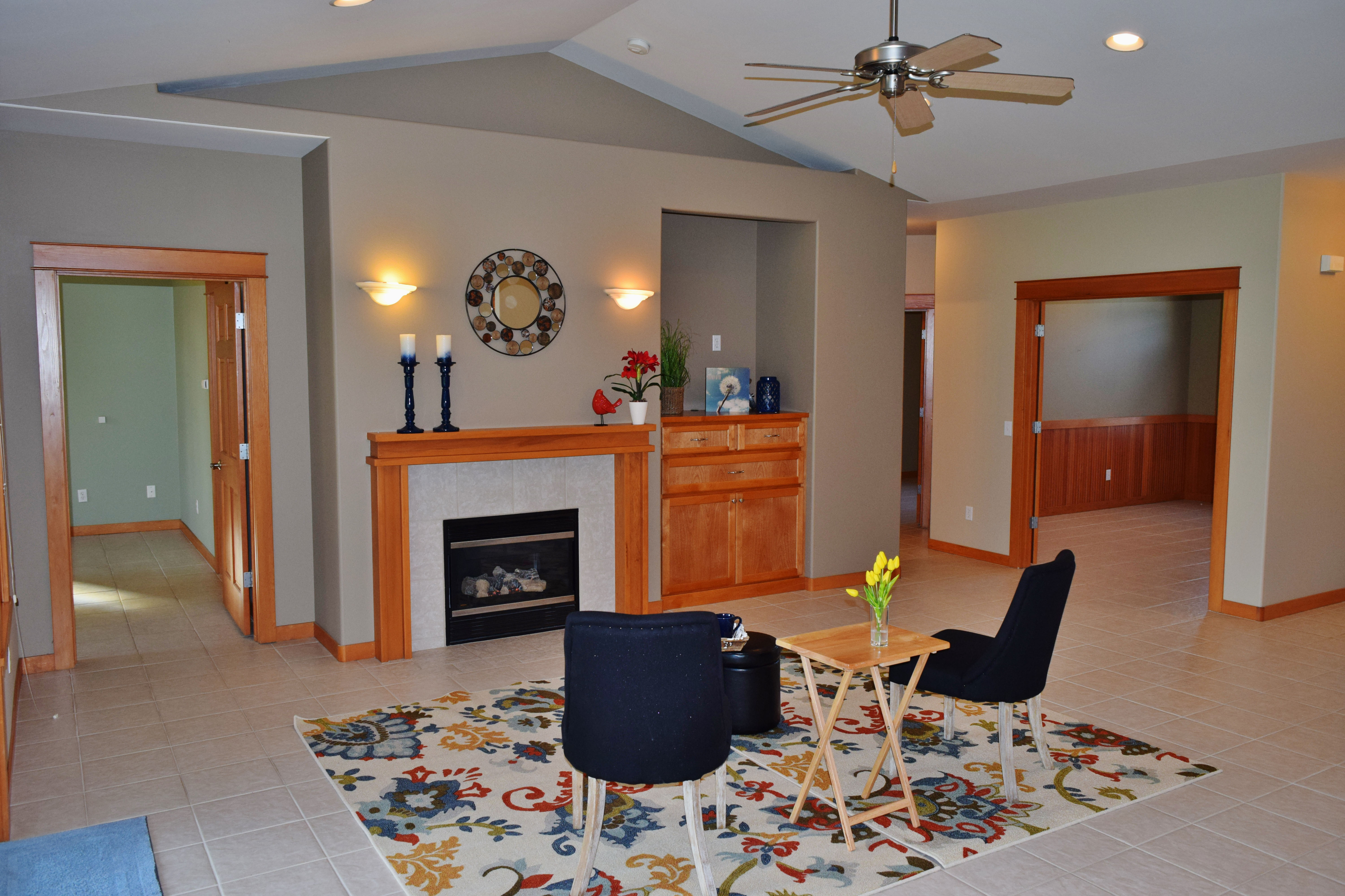 Property Photo: Gathering rm-living, dining, kitchen 873 E Pole Road A WA 98264