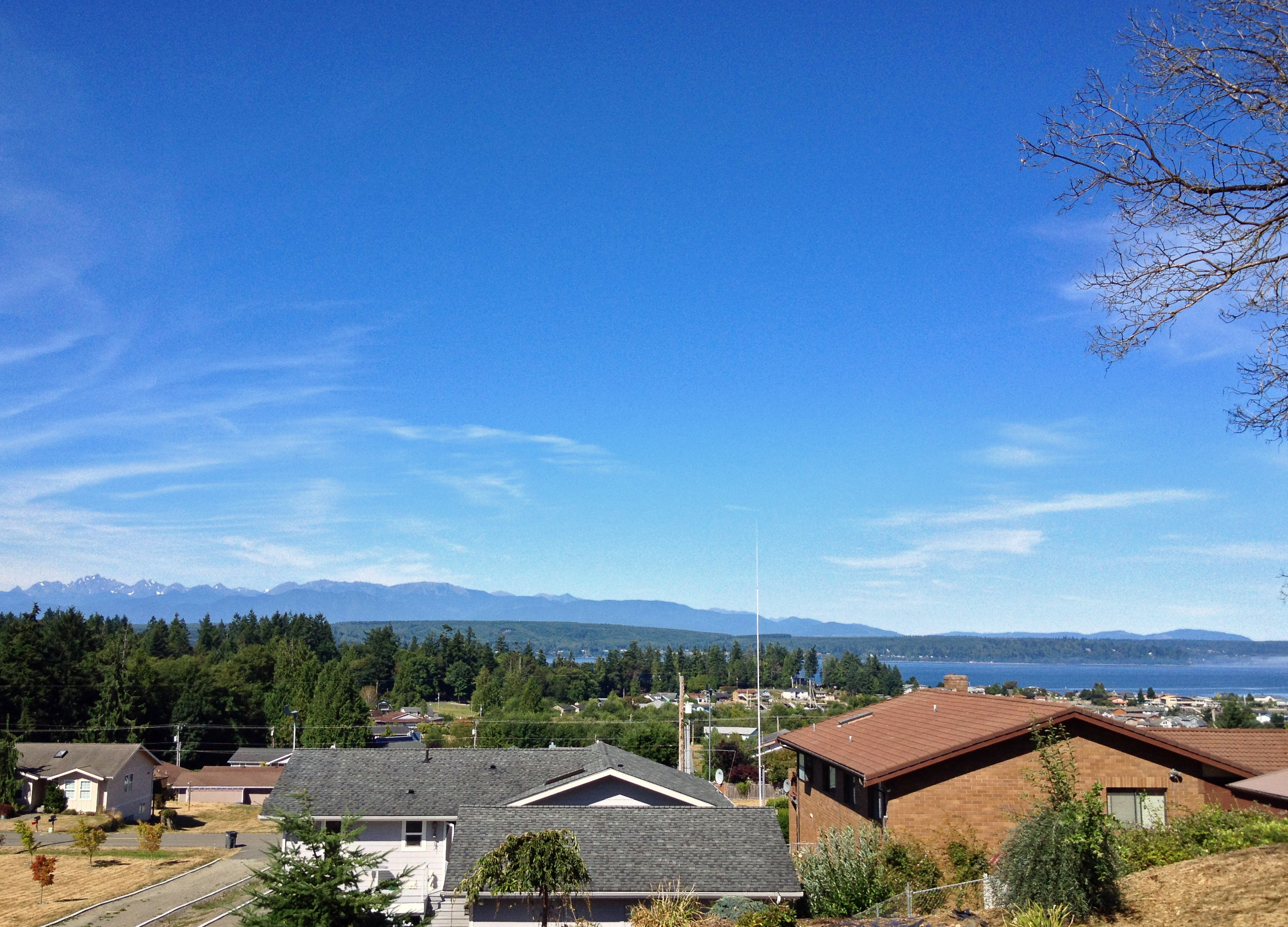 Property Photo: Mountain and water view 37589 Olympic View Rd NE  WA 98340 