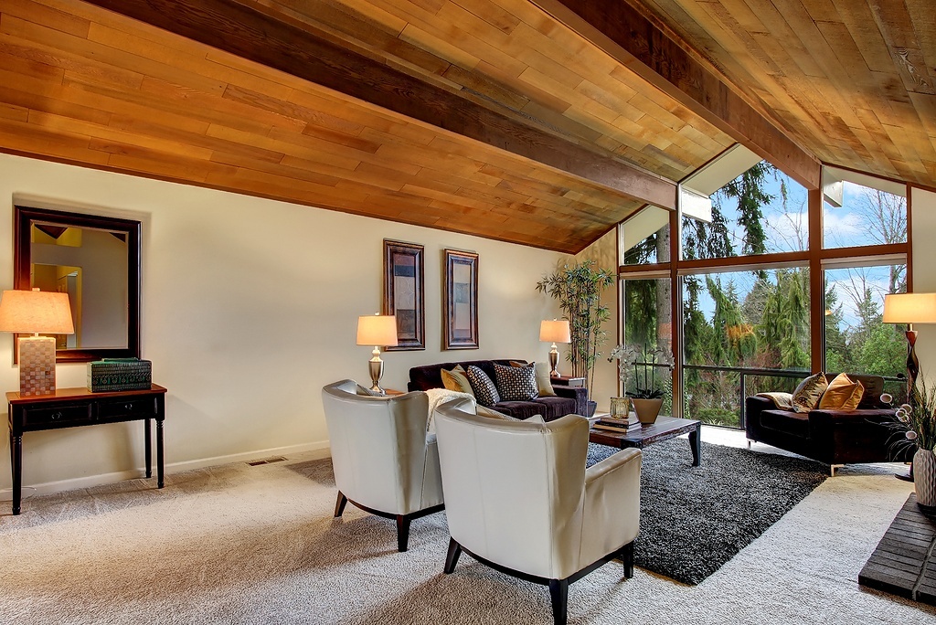 Property Photo: Living room/dining room 8623 NE 26th Place  WA 98004 