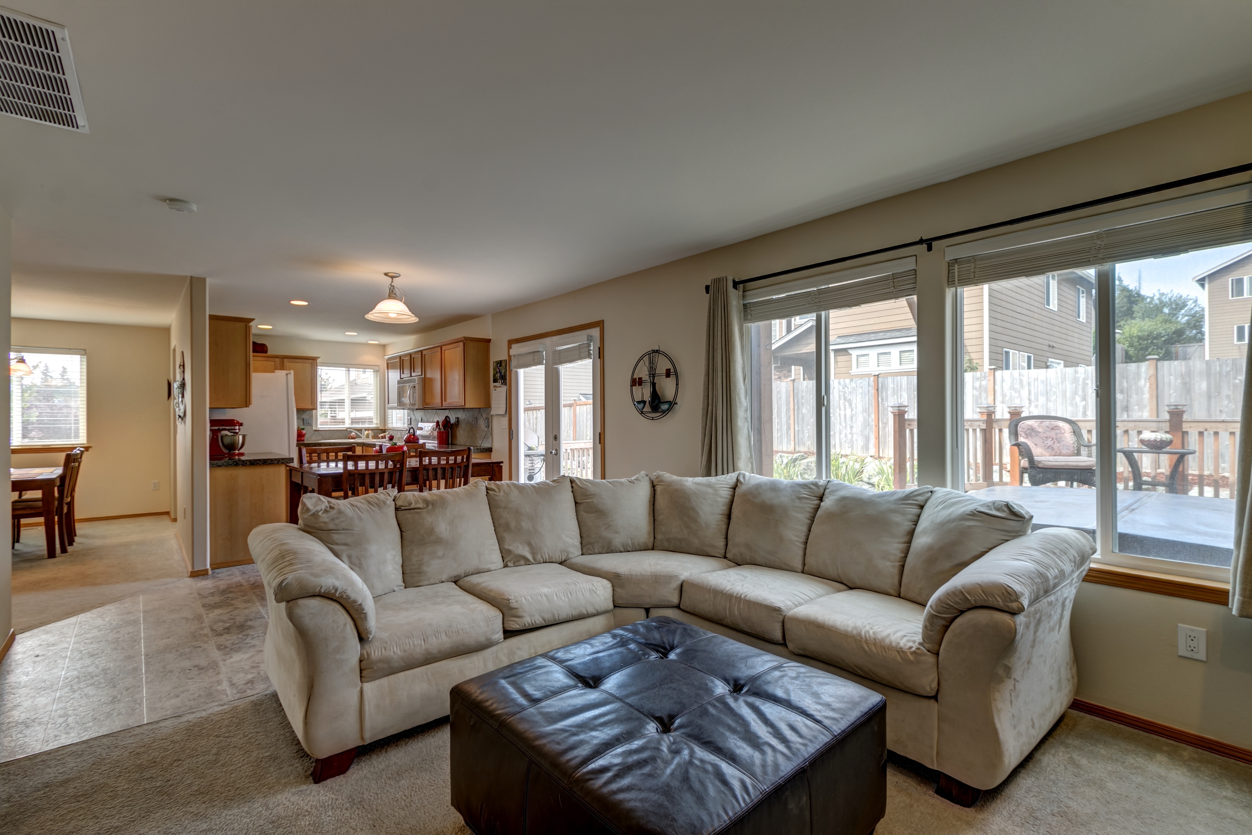 Property Photo: Kitchen/family room 27724 Ridge Wy  WA 98292 