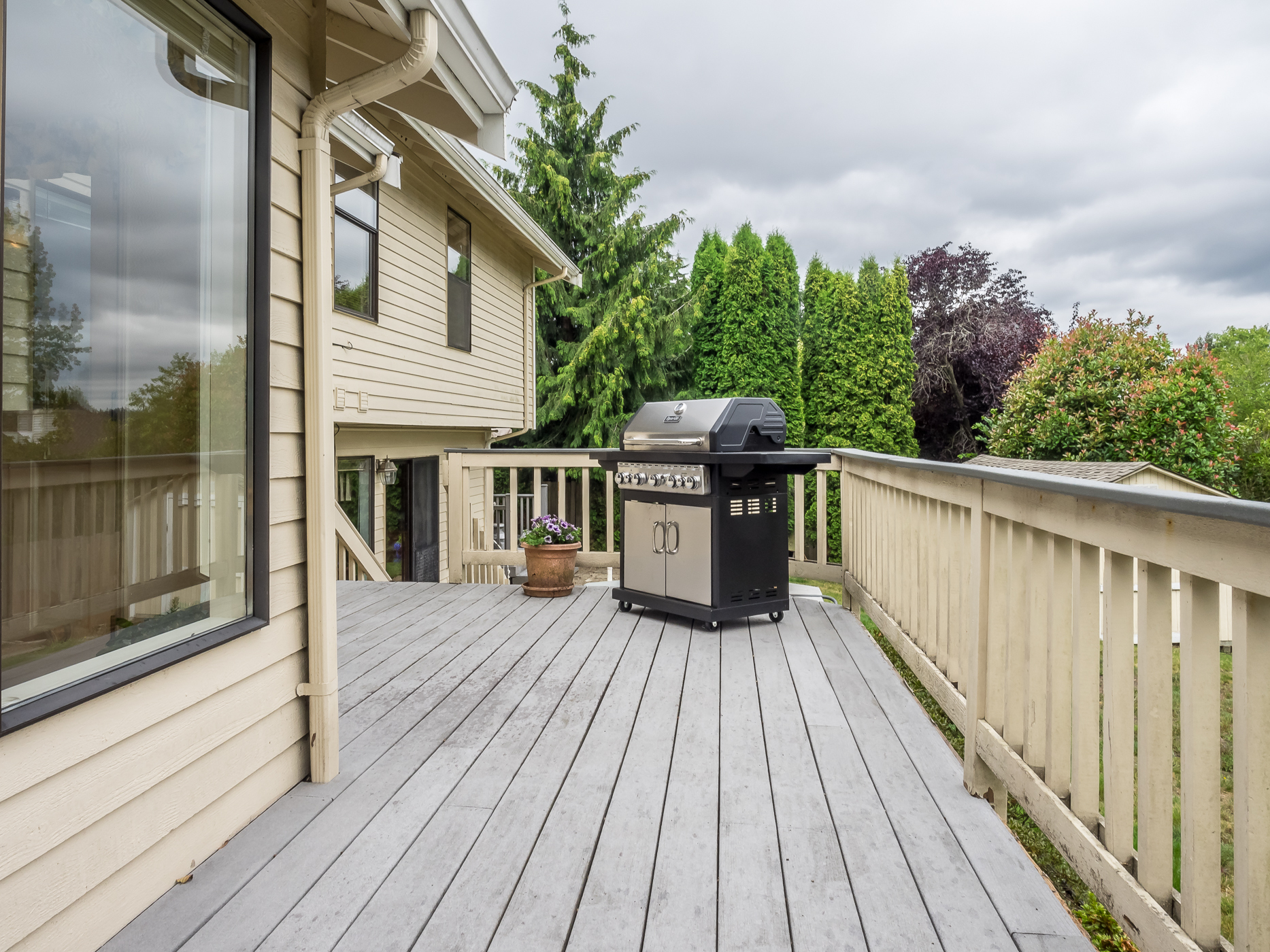 Property Photo: Two decks to choose from! 2017 238th St SE  WA 98021 