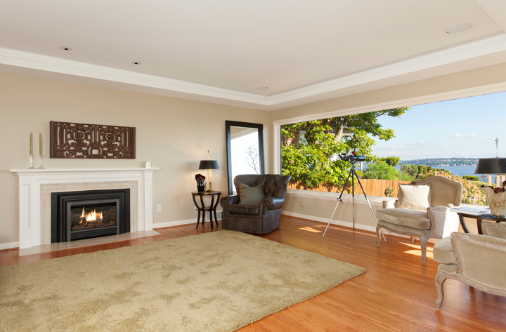 Property Photo: Living room 1636 Magnolia Blvd W  WA 98199 