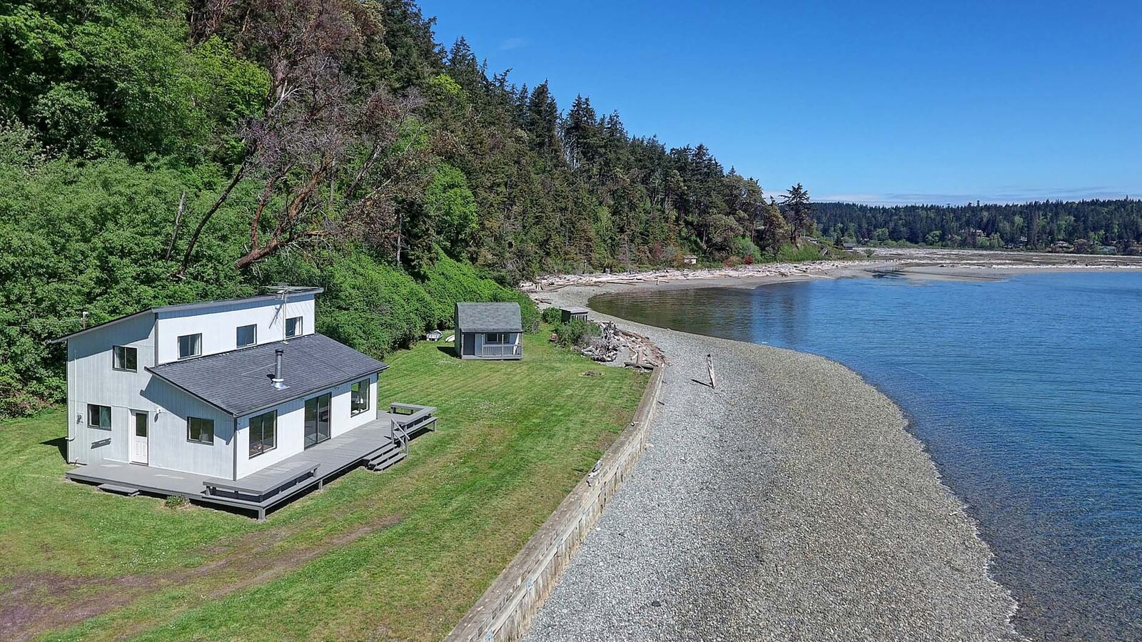 Property Photo: Exterior Aerial 2390 Honeycomb Lane WA 98282