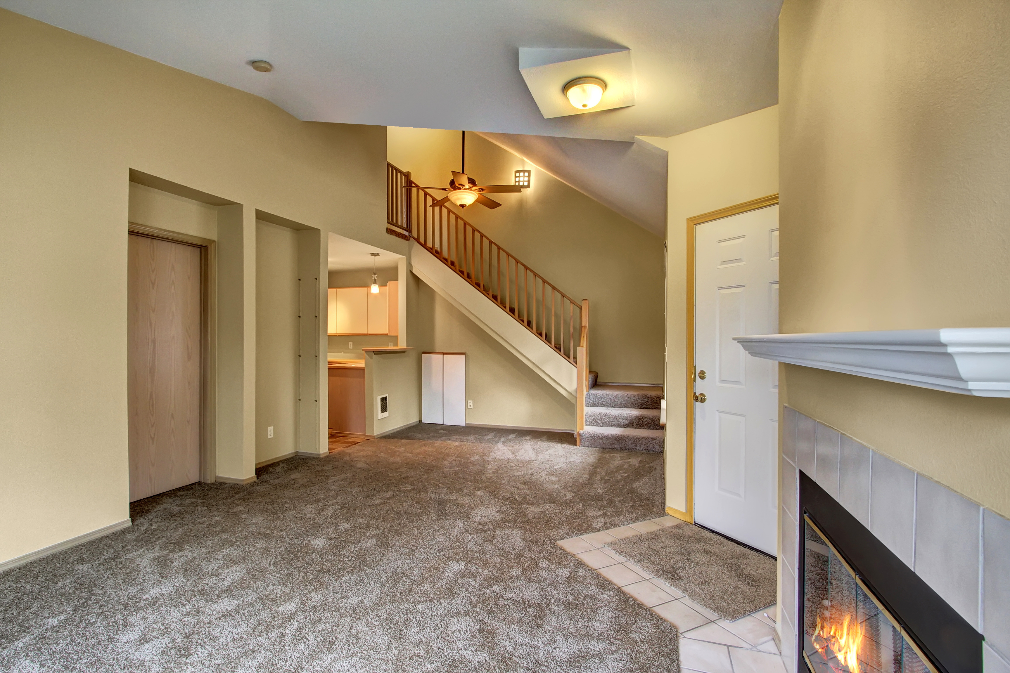 Property Photo: Living room 9210 Market Place J203  WA 98258 