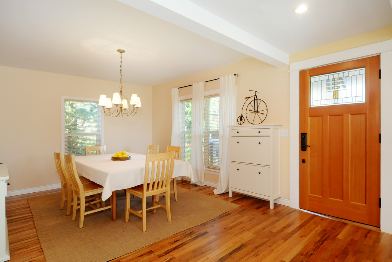 Property Photo: Living & dining room 4153 46th Ave SW  WA 98116 