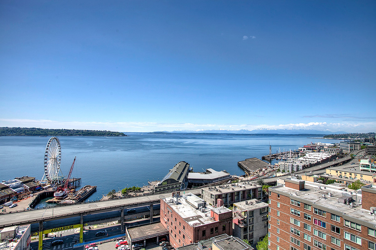Property Photo: Views 98 Union Street 1200 WA 98101