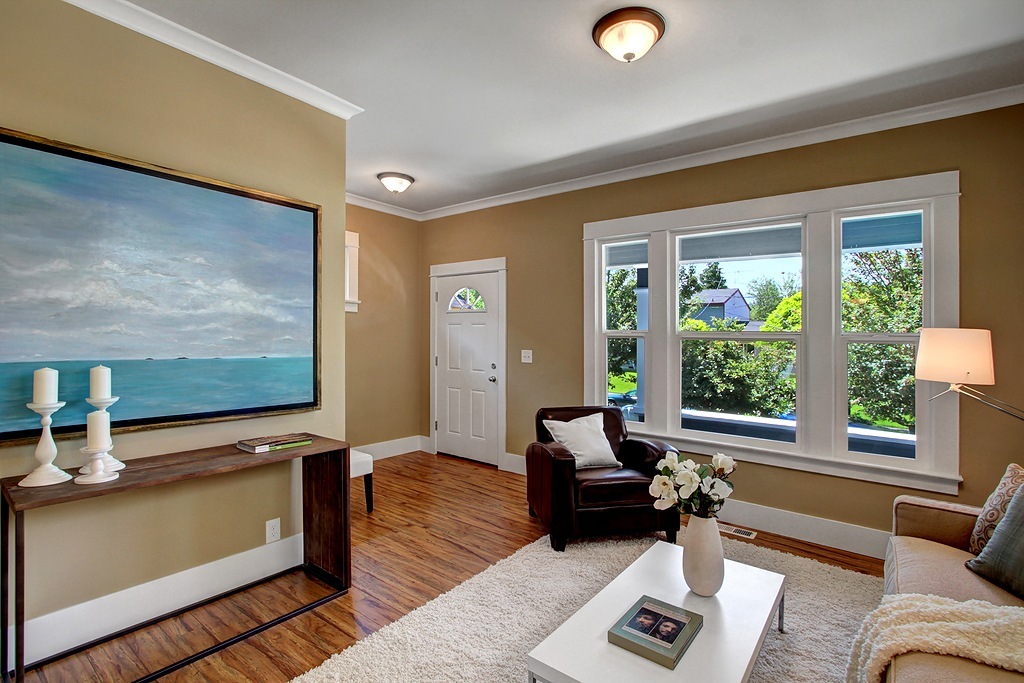 Property Photo: Living room 4108 25th Ave SW  WA 98106 