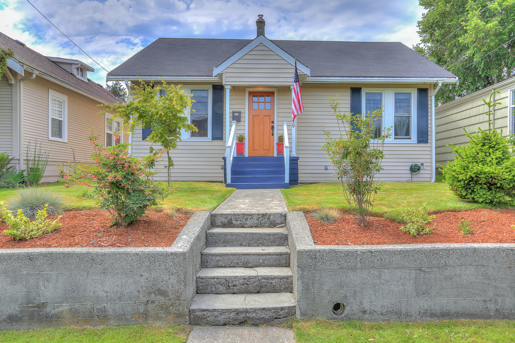 Property Photo: Front 8039 Earl Ave NW  WA 98117 