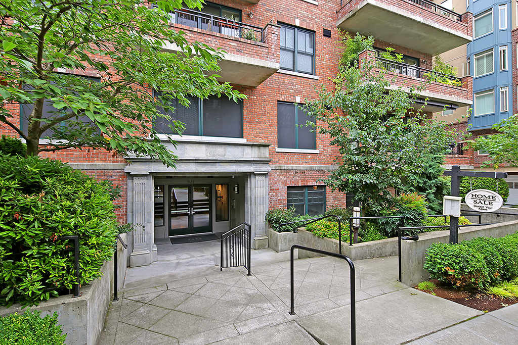 Property Photo: Exterior 1414 1st Ave W 102  WA 98119 