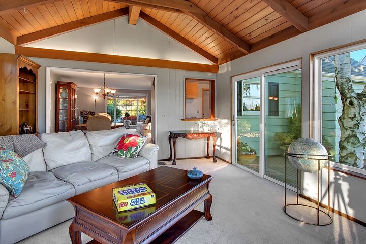 Property Photo: Family room/deck 3235 NW 56th Street WA 98107