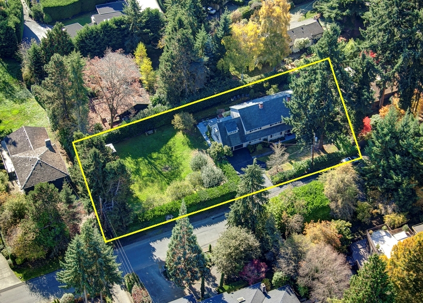 Property Photo: Aerial picture 7623 NE 14th St  WA 98039 