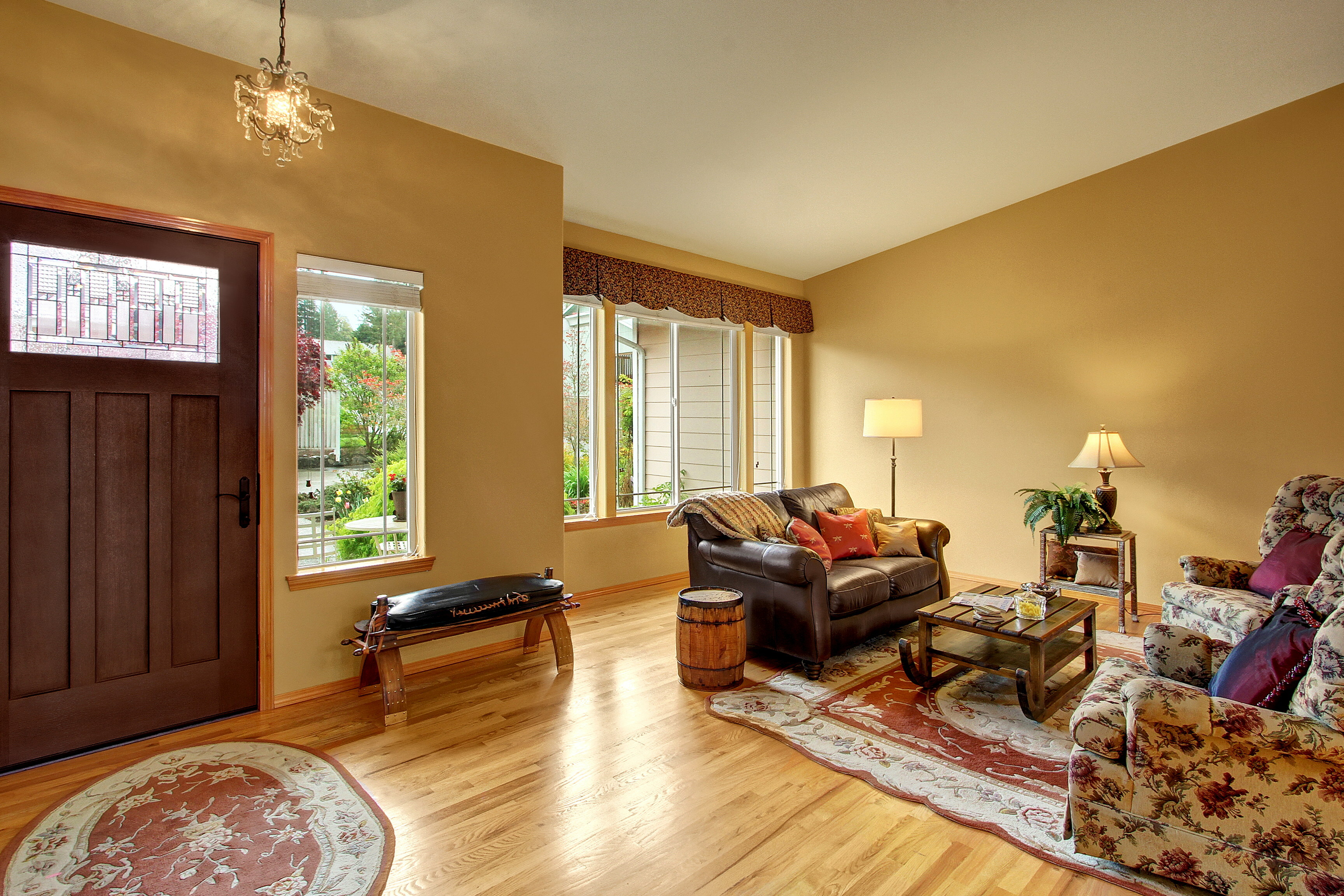Property Photo: Living room 18612 98th Ave NW  WA 98292 