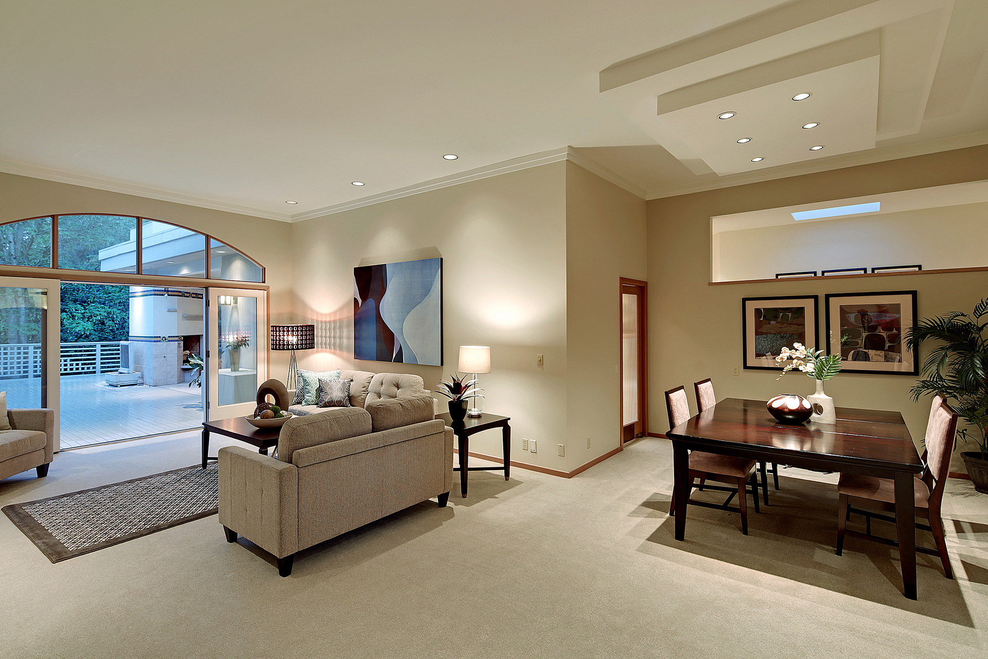 Property Photo: Dining room/ formal living room 5438 91st Ave SE  WA 98040 