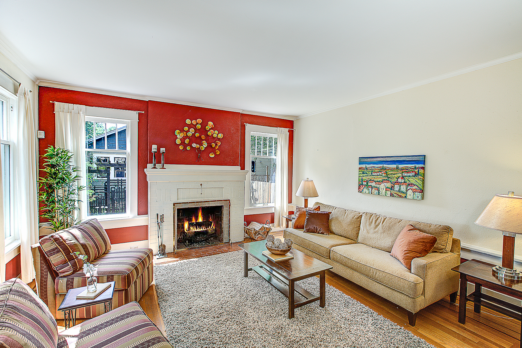 Property Photo: Living room 2511 5th Ave W  WA 98119 